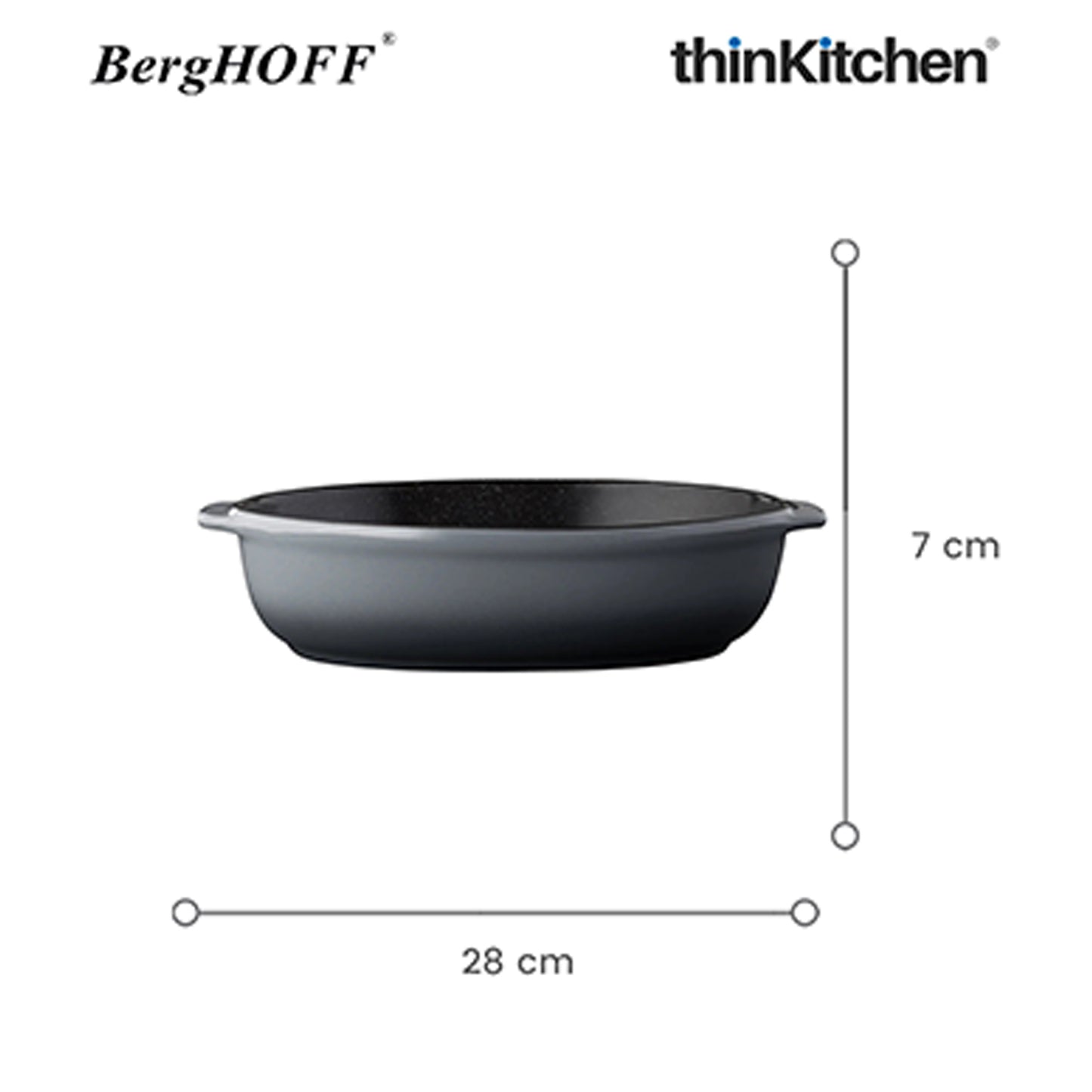 BergHOFF Gem Oval Baking Dish - Small