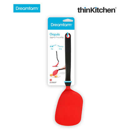 Dreamfarm Chopula Super Flexible Chopping Sit Up Spatula Red