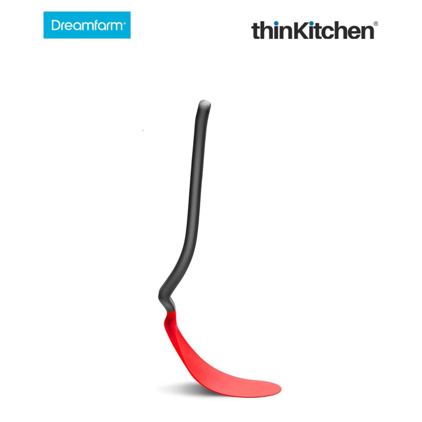 Dreamfarm Chopula Super Flexible Chopping Sit Up Spatula Red