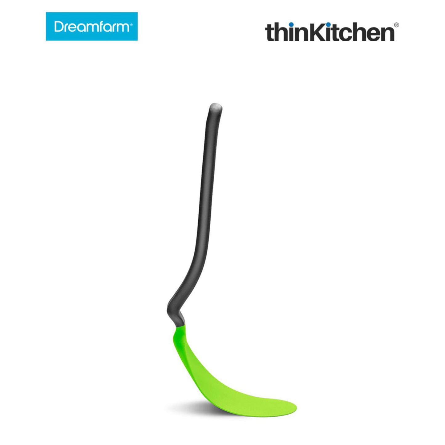 Dreamfarm Mini Chopula Super Flexible Chopping Sit Up Spatula Green