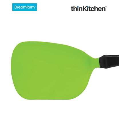 Dreamfarm Mini Chopula Super Flexible Chopping Sit Up Spatula Green