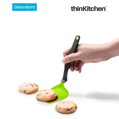 Dreamfarm Mini Chopula Super Flexible Chopping Sit Up Spatula Green