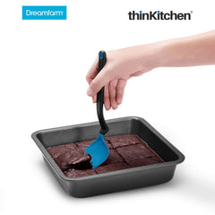Dreamfarm Flexible Sit Up Silicone Spatula, Turner for Flipping and Chopping  - Blue, 12 Inches