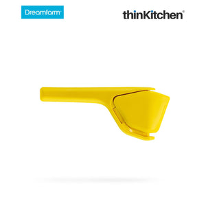 Dreamfarm Lemon Fluicer - Easy Squeeze Manual Lemon Juicer, Yellow