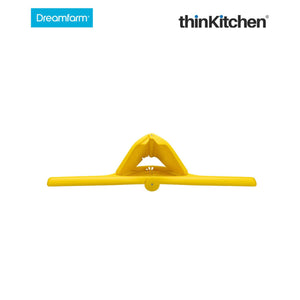 Dreamfarm Lemon Fluicer - Easy Squeeze Manual Lemon Juicer, Yellow