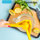 Dreamfarm Lemon Fluicer - Easy Squeeze Manual Lemon Juicer, Yellow