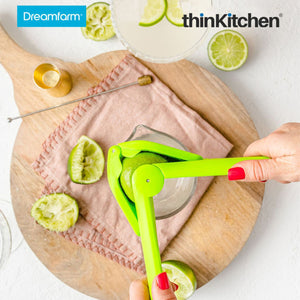 Dreamfarm Lime Fluicer - Easy Squeeze Manual Lemon Juicer, Green