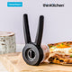 Dreamfarm Ortwo Lite - One-Handed Plastic Pepper Mill with Ceramic Grinder, Black