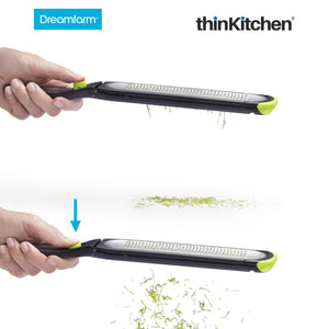 Dreamfarm Ozest - Pop Clean Speed Zester, Green