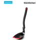 Dreamfarm Spadle - Non-Stick Cooking Spoon & Serving Ladle with Measurements, Red