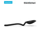 Dreamfarm Mini Supoon - Non-Stick Silicone Sit Up Scraping, Black