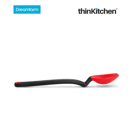 Dreamfarm Mini Supoon Non Stick Silicone Sit Up Scraping Red