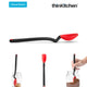 Dreamfarm Mini Supoon - Non-Stick Silicone Sit Up Scraping, Red