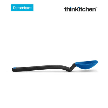 Dreamfarm Mini Supoon Non Stick Silicone Sit Up Scraping Blue