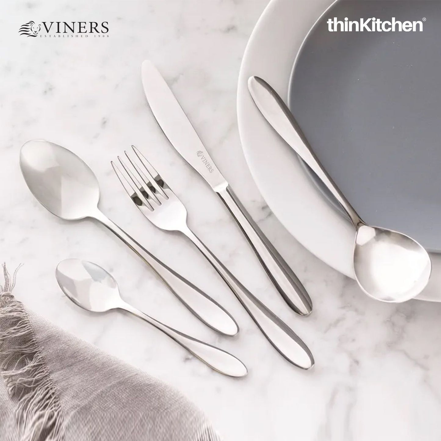 TABAC 18/0 16 PCE CUTLERY SET GIFTBOX with 25 Year Guarantee