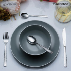 Viners 16‑Pc Stainless Steel Cutlery Set –  Luxury Rustproof Flatware Crafted in UK