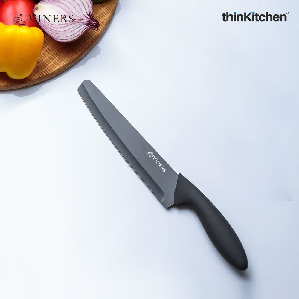 Viners 8" Rust-Resistant Stainless Steel Chef Knife for Cutting, Slicing, Chopping | Crafted in UK for thinKitchen