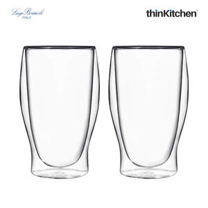Luigi Bormioli Thermic Beverage Glasses, Set of 2, 470 ml