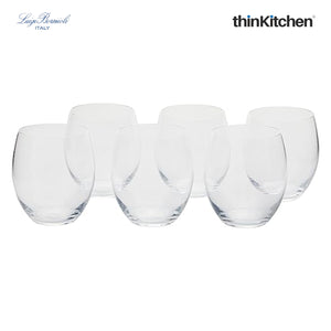 Luigi Bormioli Magnifico D.O.F Glasses, Set of 6, 500 ml