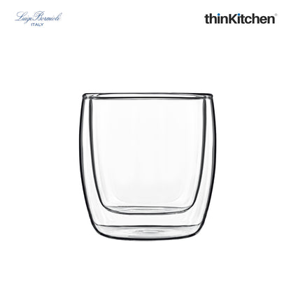 Luigi Bormioli Michelangelo Thermic Food Design Glass Set Of 2