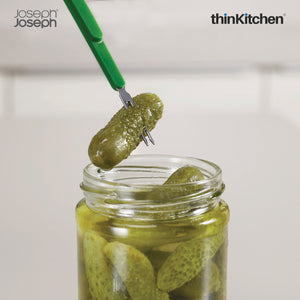 Joseph Joseph Scoop & Pick 2-piece Antipasti Set - Green