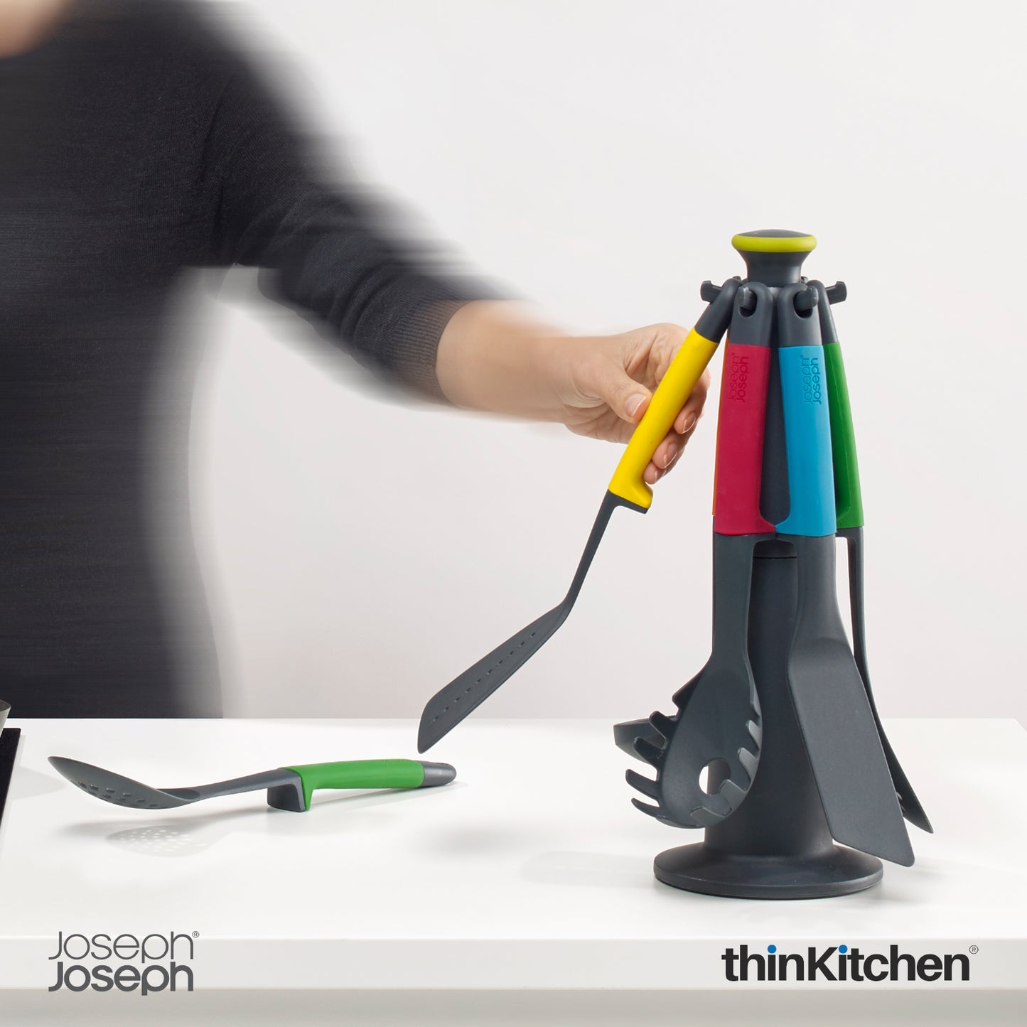 Joseph Joseph Elevate Carousel 6 Piece Utensil Set Multicolour