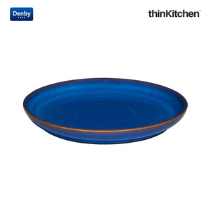 Denby Imperial Blue Medium Coupe Plate
