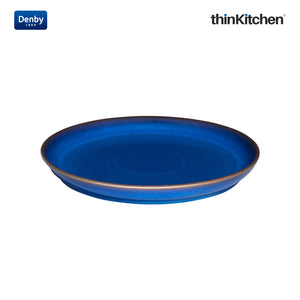 Denby Imperial Blue Coupe Dinner Plate