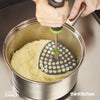 Joseph Joseph Folding Masher - Grey | Compact Nylon Potato, Vegetable Masher