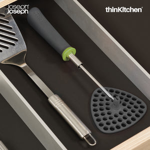 Joseph Joseph Delta Folding Masher - Grey