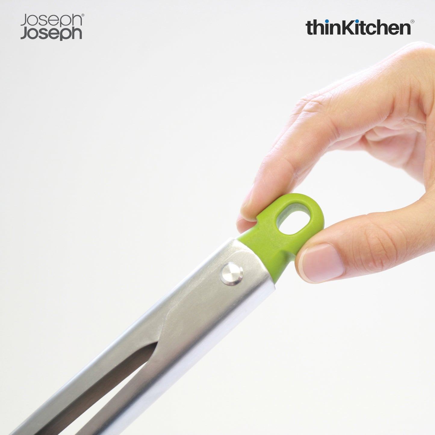Joseph Joseph Elevate Stainless Steel Tongs Grey