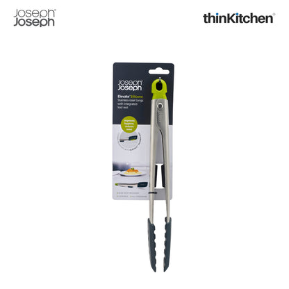 Joseph Joseph Elevate Stainless Steel Tongs Grey