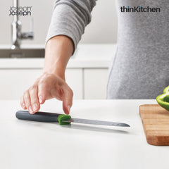 Joseph Joseph Multicolor Stainless Steel DoorStore 4-piece Elevate Knife Set