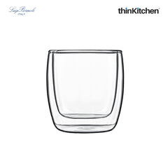 Luigi Bormioli Michelangelo Thermic Food Design 240ml Glass Set Set Of 2