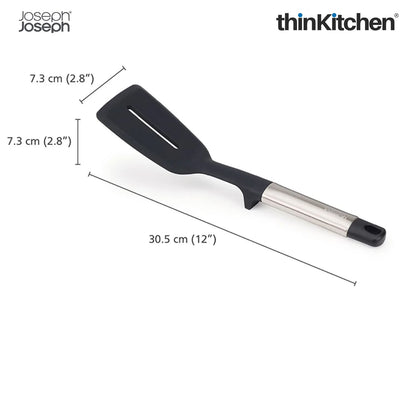 Joseph Joseph Silicone Slotted Turner with Integrated Tool Rest