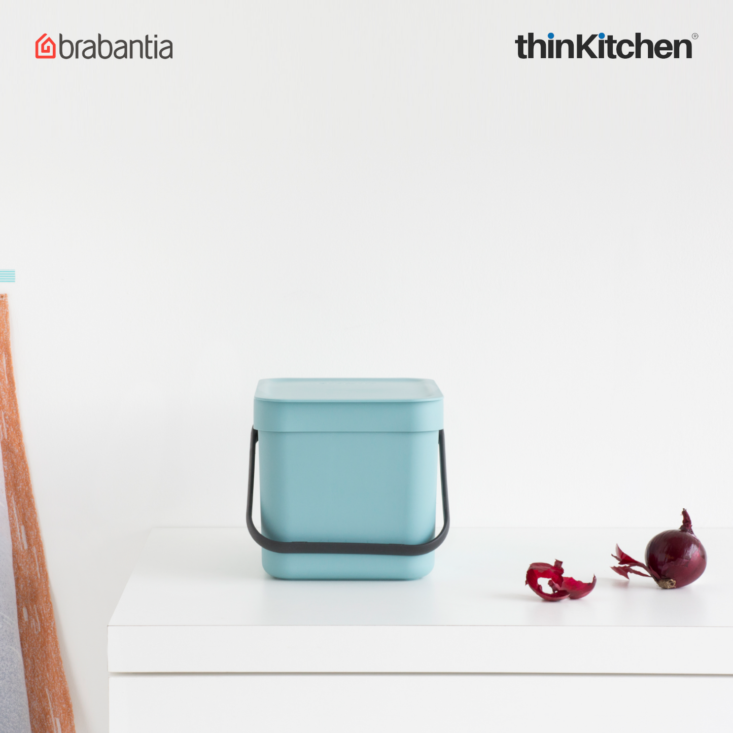 Brabantia, Waste Management, Dustbin, Sort & Go Waste Bin, 6 Litre, Mint