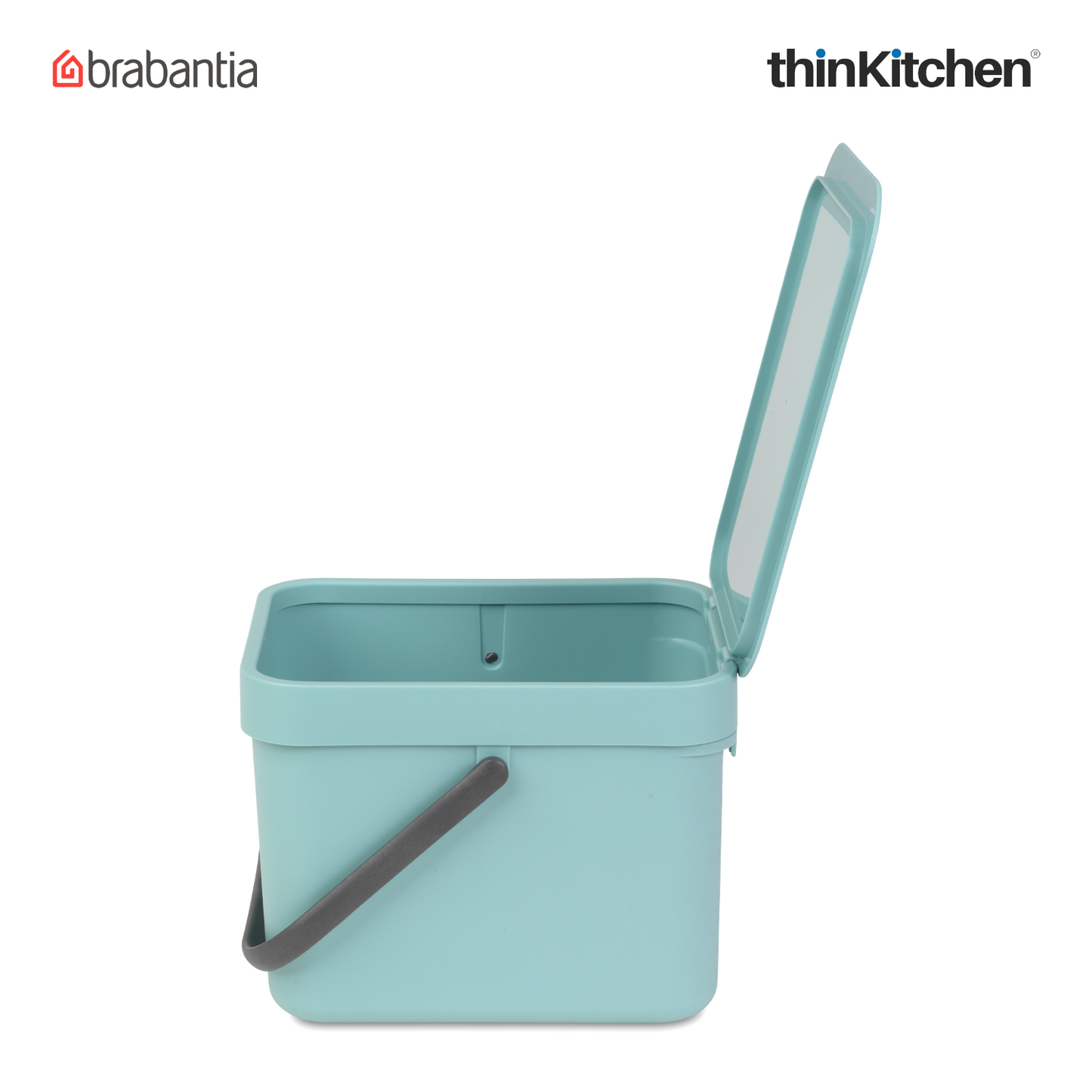 Brabantia, Waste Management, Dustbin, Sort & Go Waste Bin, 6 Litre, Mint