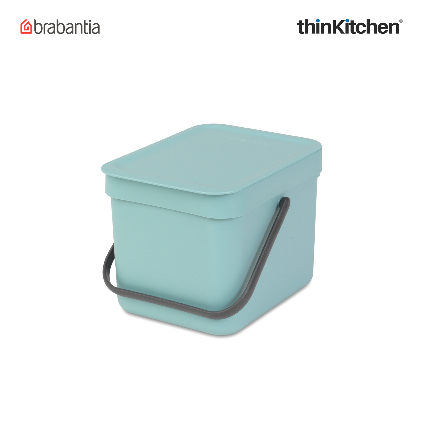 Brabantia, Waste Management, Dustbin, Sort & Go Waste Bin, 6 Litre, Mint