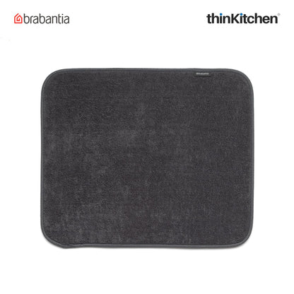Brabantia Microfibre Dish Drying Mat Dark Grey
