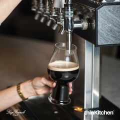 Luigi Bormioli Birrateque Craft Stout Beer Glass Set Set Of 2