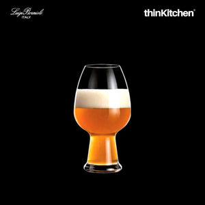 Luigi Bormioli Birrateque Craft Beer Wheat Glasses, Set of 2, 780 ml