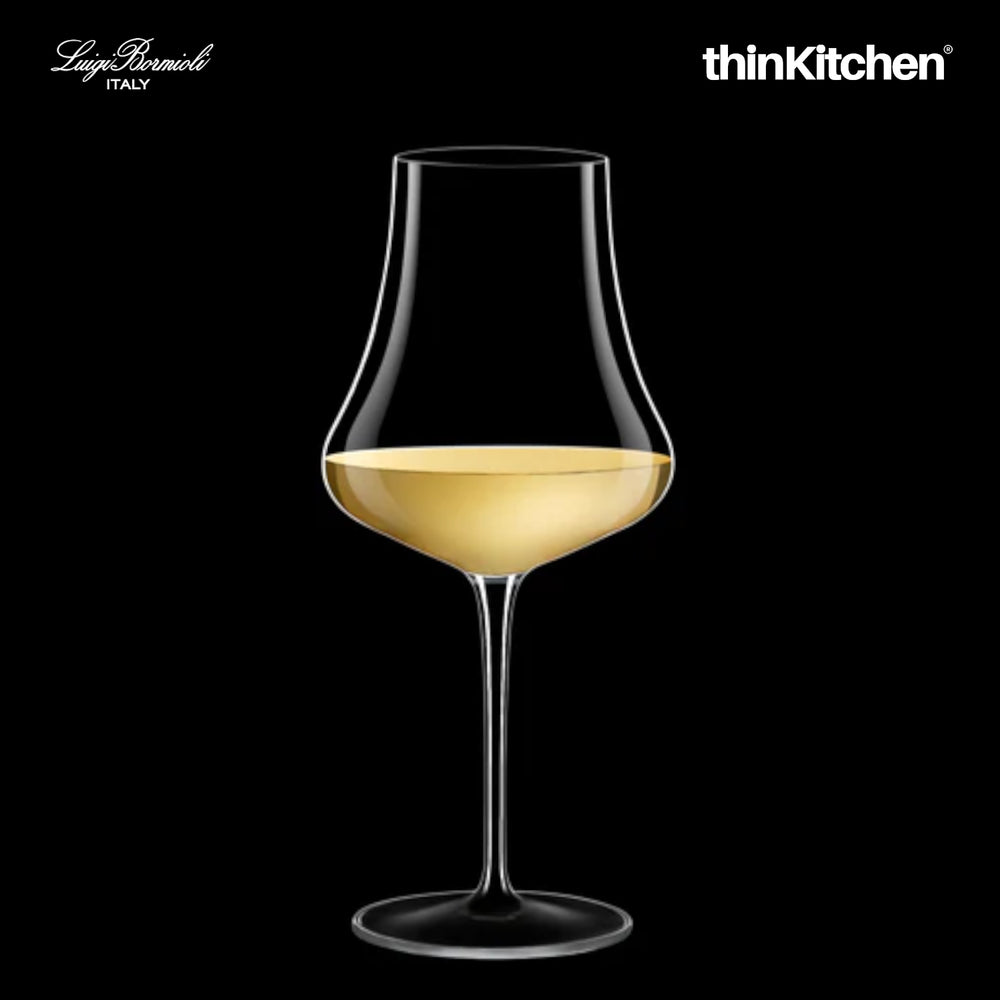 Luigi Bormioli Premium  Set of 6 Tentazioni Chardonnay Wine Glasses, 473ml each