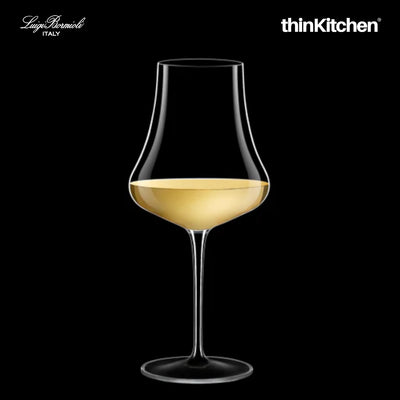 Luigi Bormioli Premium  Set of 6 Tentazioni Chardonnay Wine Glasses, 473ml each