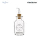 Luigi Bormioli mini oil/vinegar bottle N°2 with glass/cork pourer, 100 ml