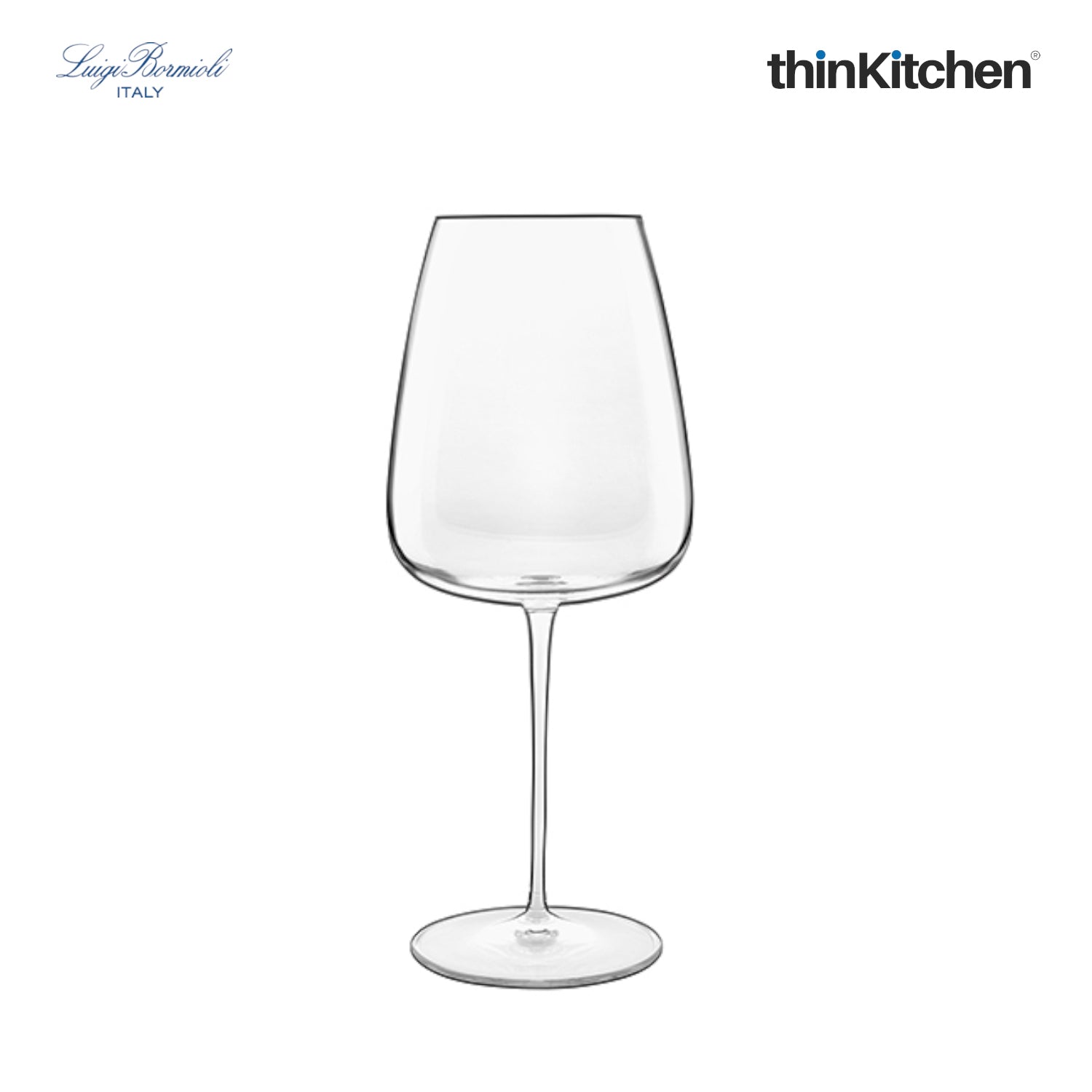 Luigi Bormioli Talismano Bordeaux Glass Set of 4 | Elegant Bordeaux Glassware | Durable Dishwasher Safe Wine Glasses - 3