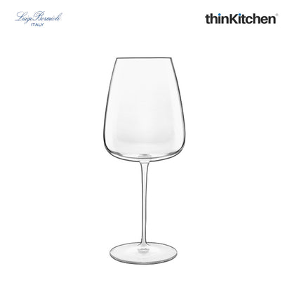 Luigi Bormioli Talismano Bordeaux Glass Set of 4 | Elegant Bordeaux Glassware | Durable Dishwasher Safe Wine Glasses