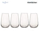 Luigi Bormioli Talismano Beverage Glasses, Set of 4, 570 ml