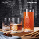 Luigi Bormioli Diamante Beverage Glasses, Set of 4, 480 ml