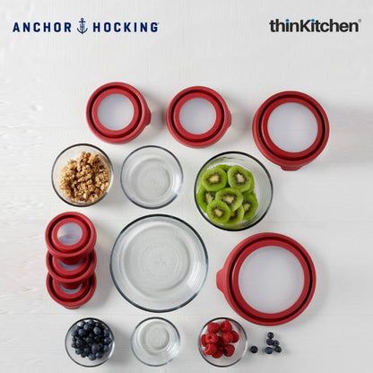 Anchor Hocking Trueseal Lid 15 pcs set Food Storage Container