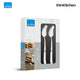 Amefa Martin Stainless Steel Mocca Spoon Set, 6-pc